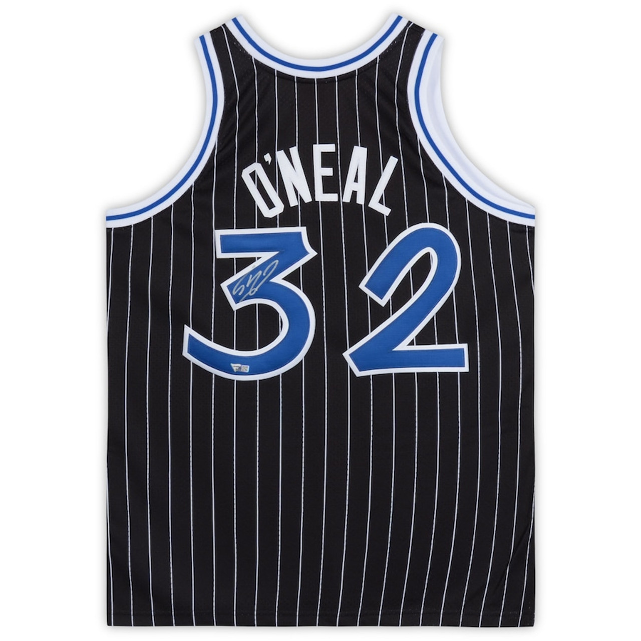 SHAQUILLE O'NEAL AUTOGRAPHED ORLANDO MAGIC B JERSEY AASH SHAQ