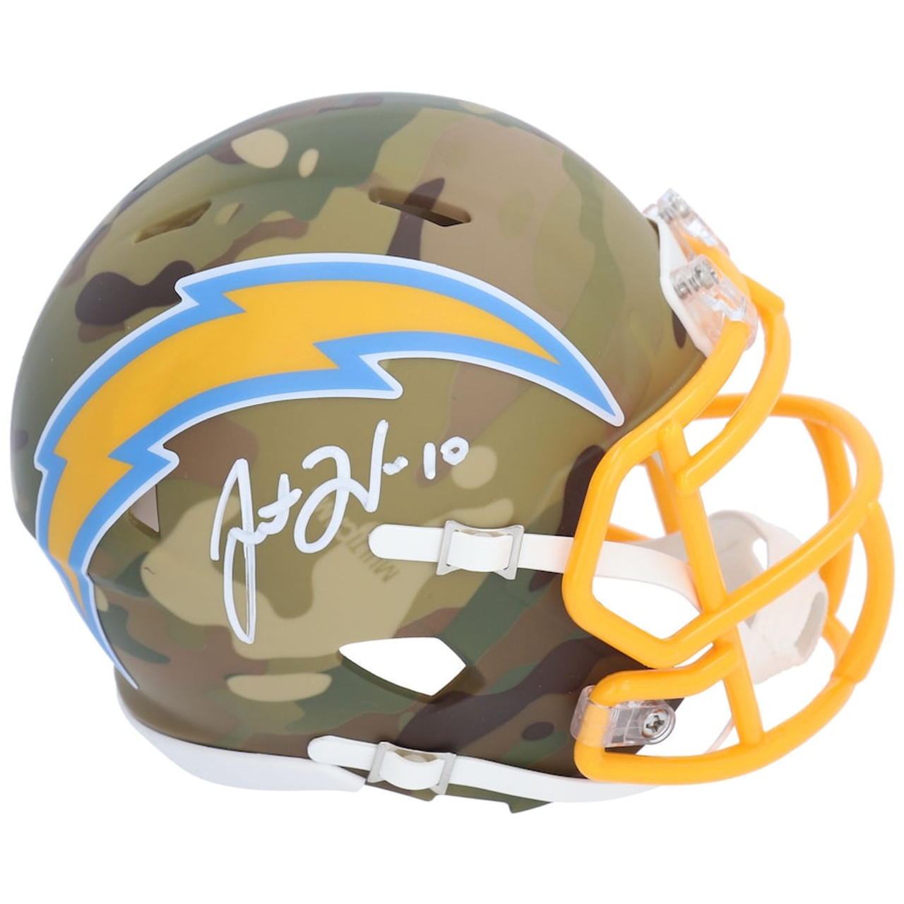 justin herbert mini helmet