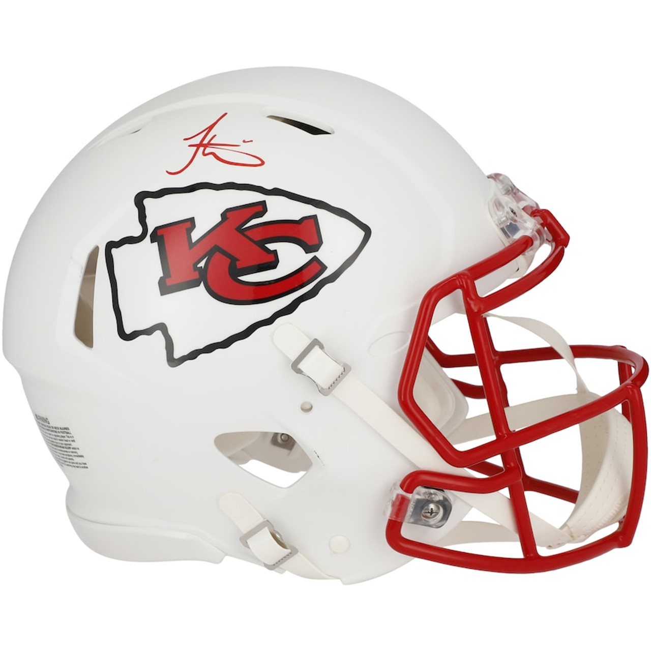 Patrick Mahomes II Signed Chiefs Full-Size Flash Alternate Speed Helmet  Beckett+