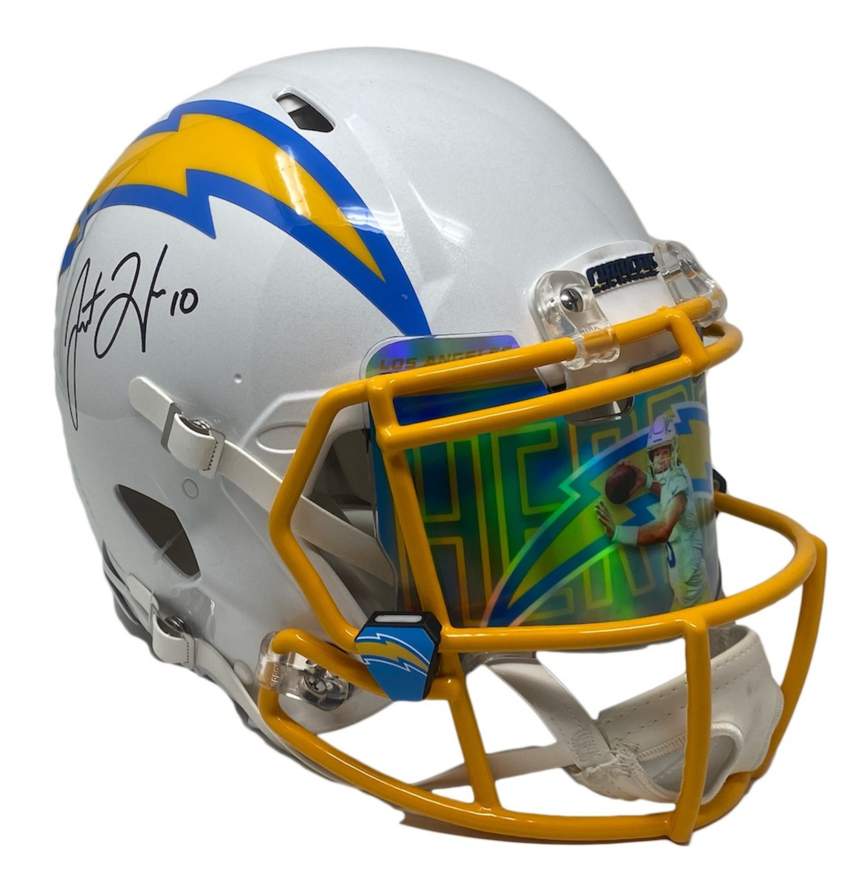 justin herbert helmet