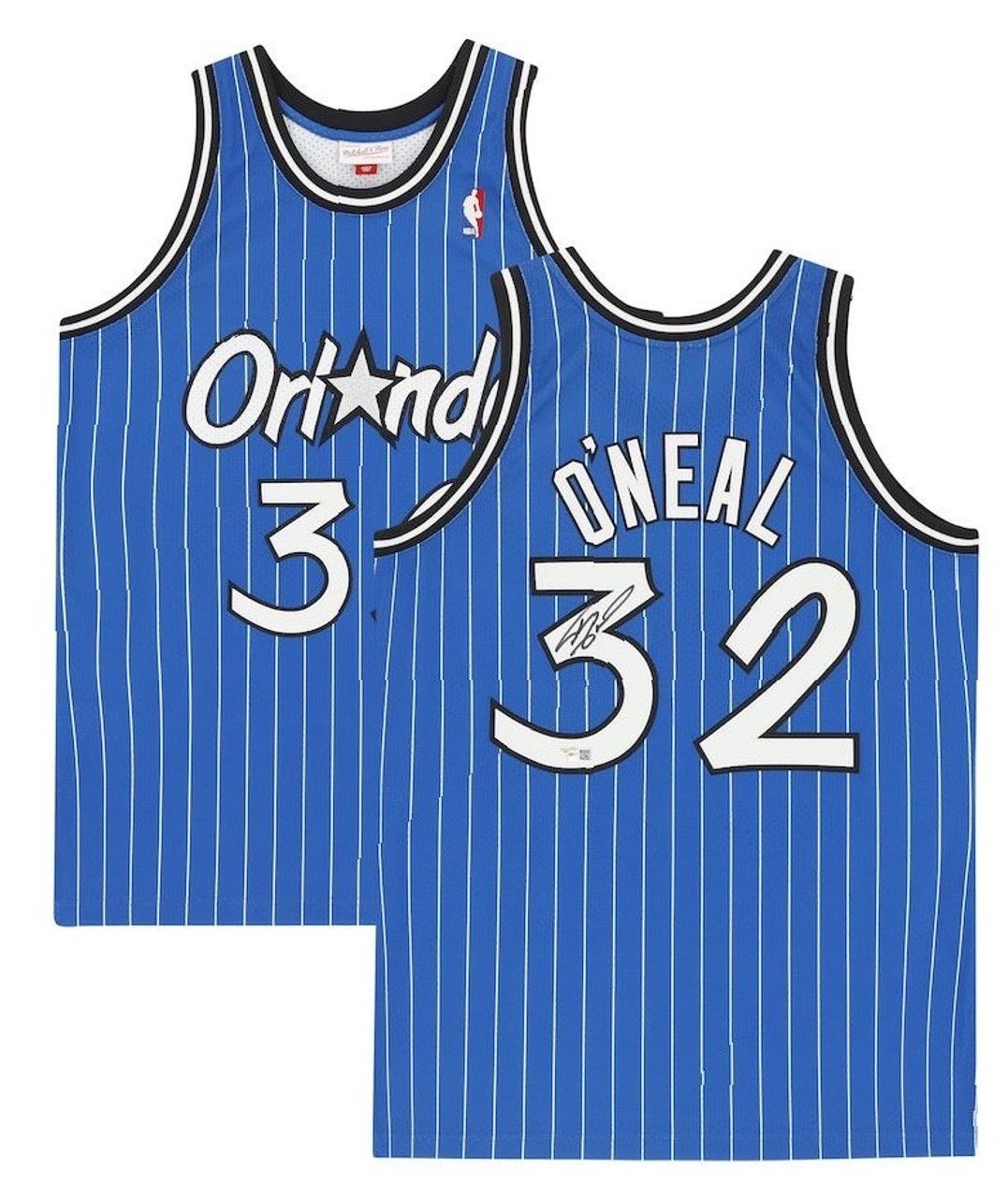 shaq pinstripe jersey