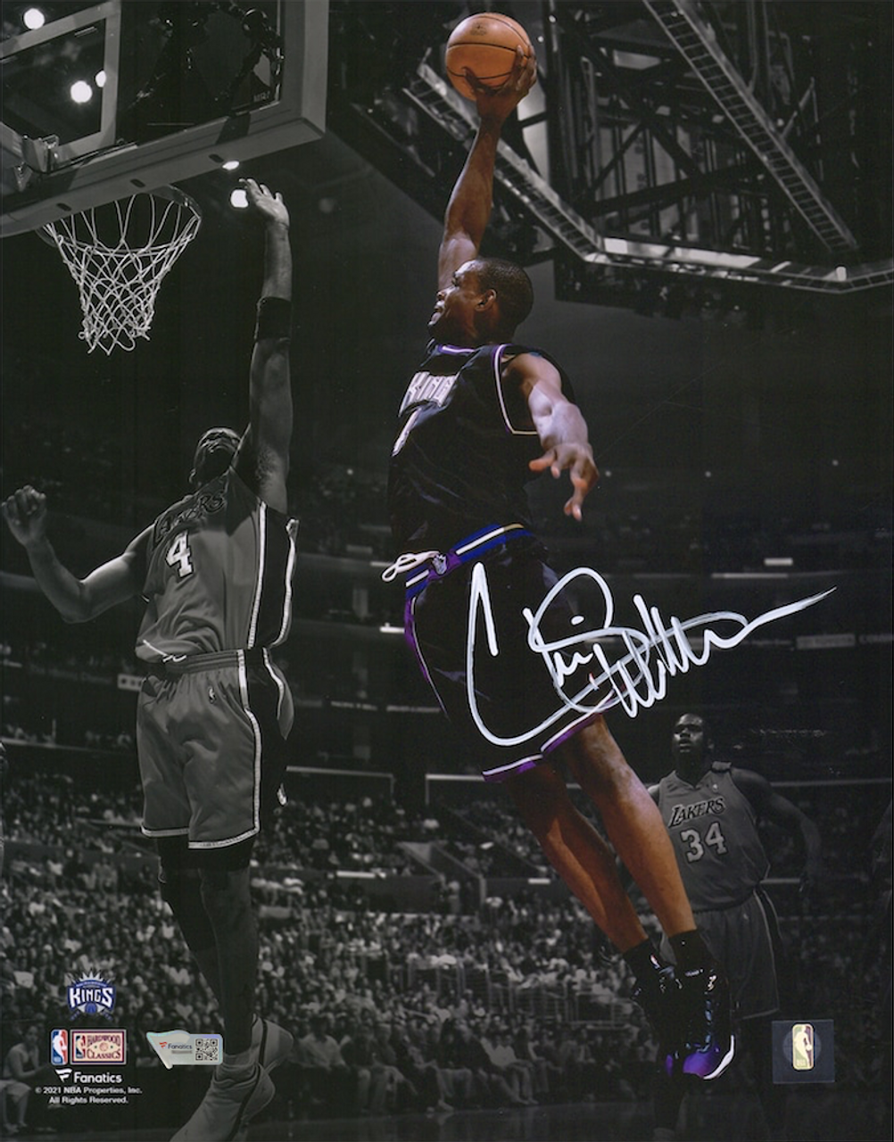 CHRIS WEBBER Autographed HOF 21 Sacramento Kings Authentic Jersey  FANATICS - Game Day Legends