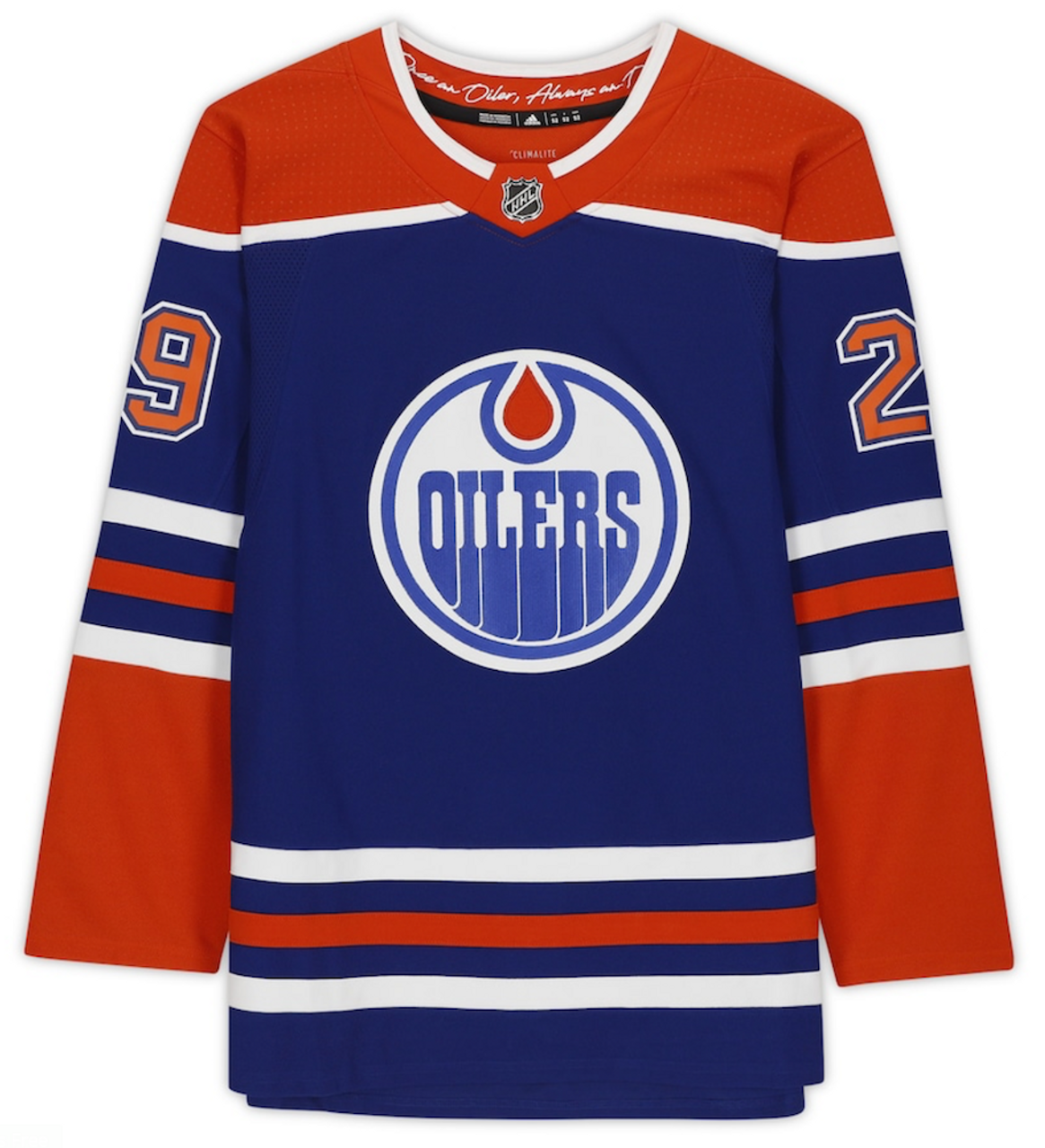 Leon Draisaitl Edmonton Oilers Autographed Fanatics Jersey