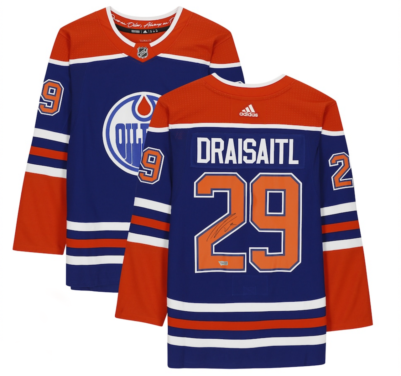 Edmonton Oilers No29 Leon Draisaitl Royal Alternate Jersey
