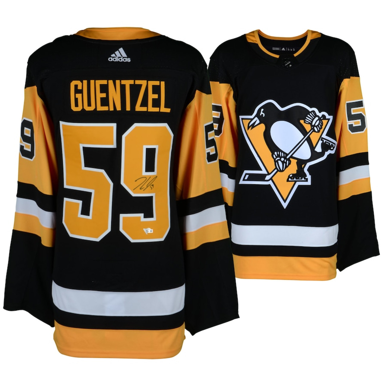 Penguins gold jersey