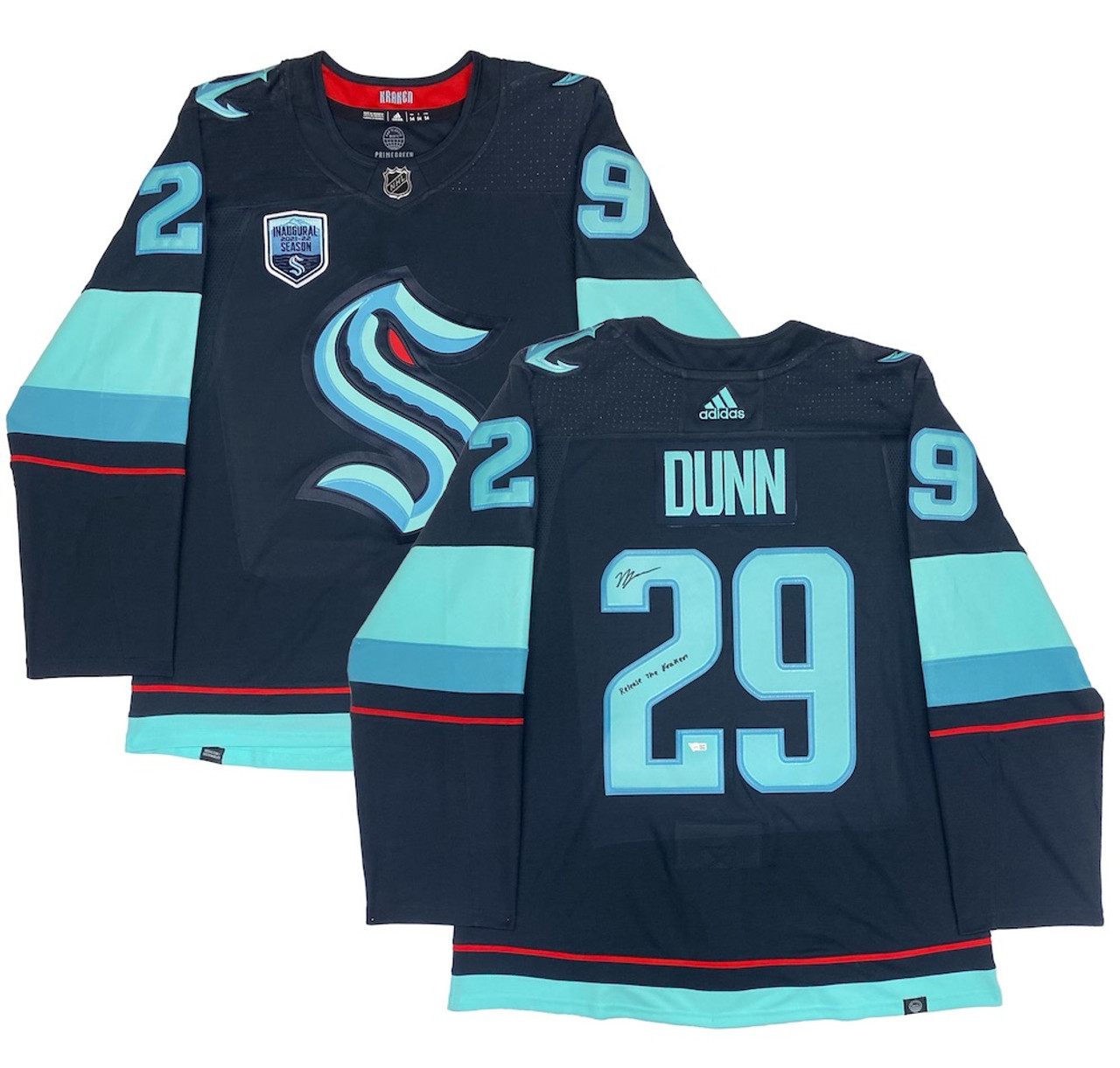 Vince dunn jersey kraken