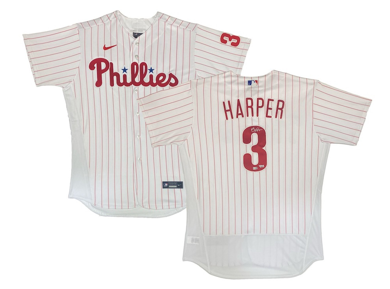 Bryce Harper Autographed Home Jersey