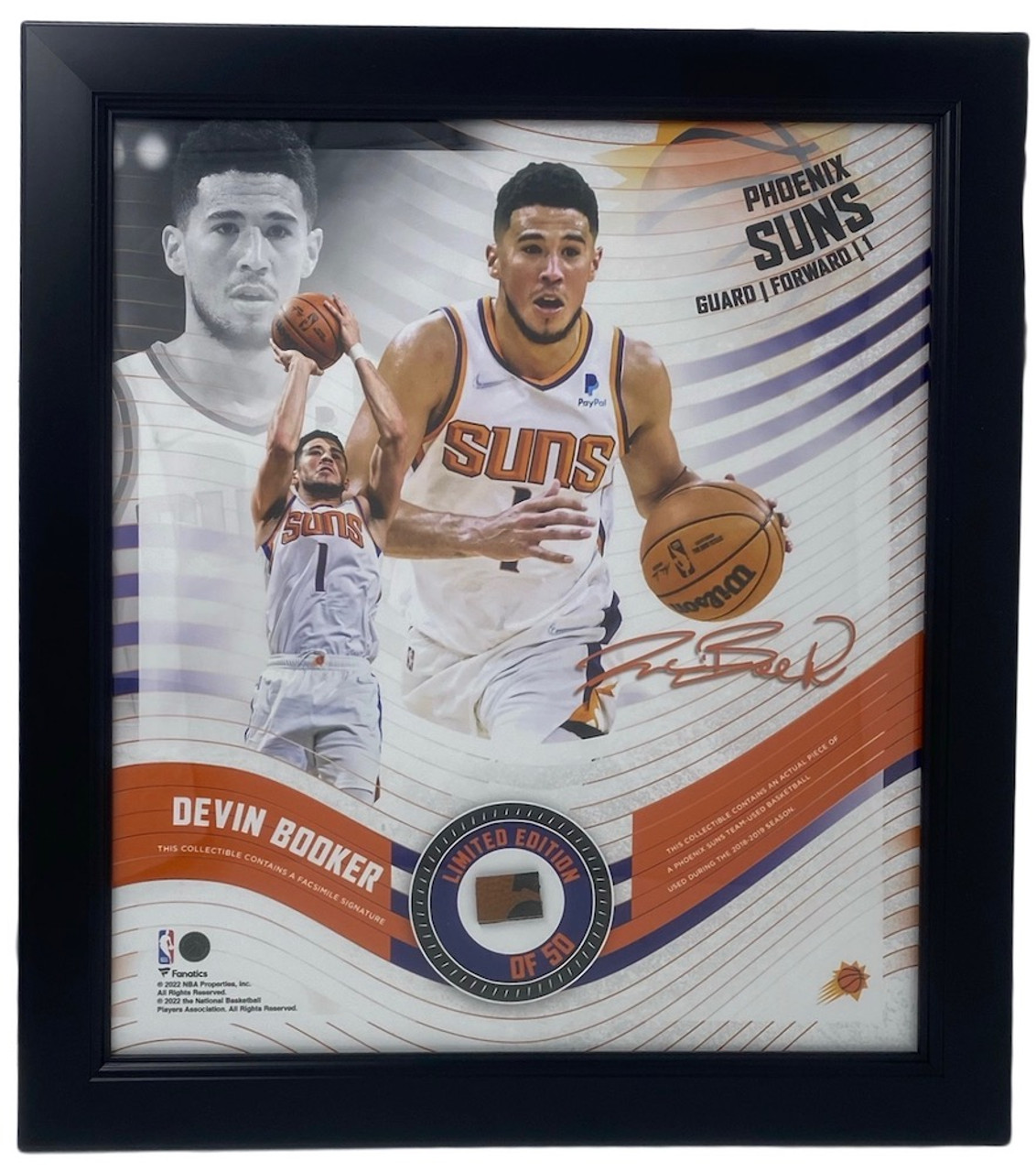 Devin Booker - Team Durant - Game-Worn 2022 NBA All-Star Jersey