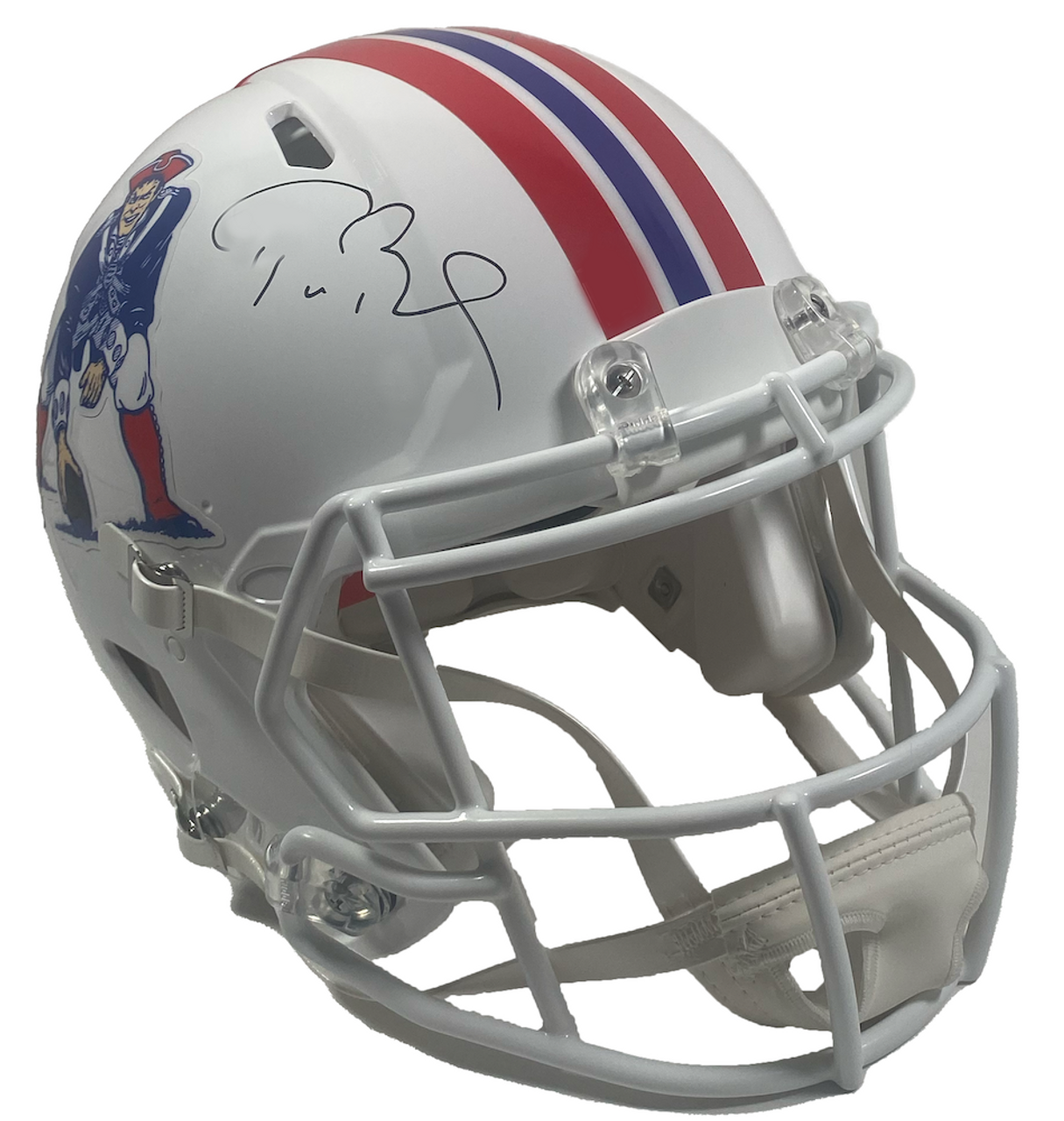 Tom Brady Signed New England Patriots 82-89 Authentic Speed Helmet