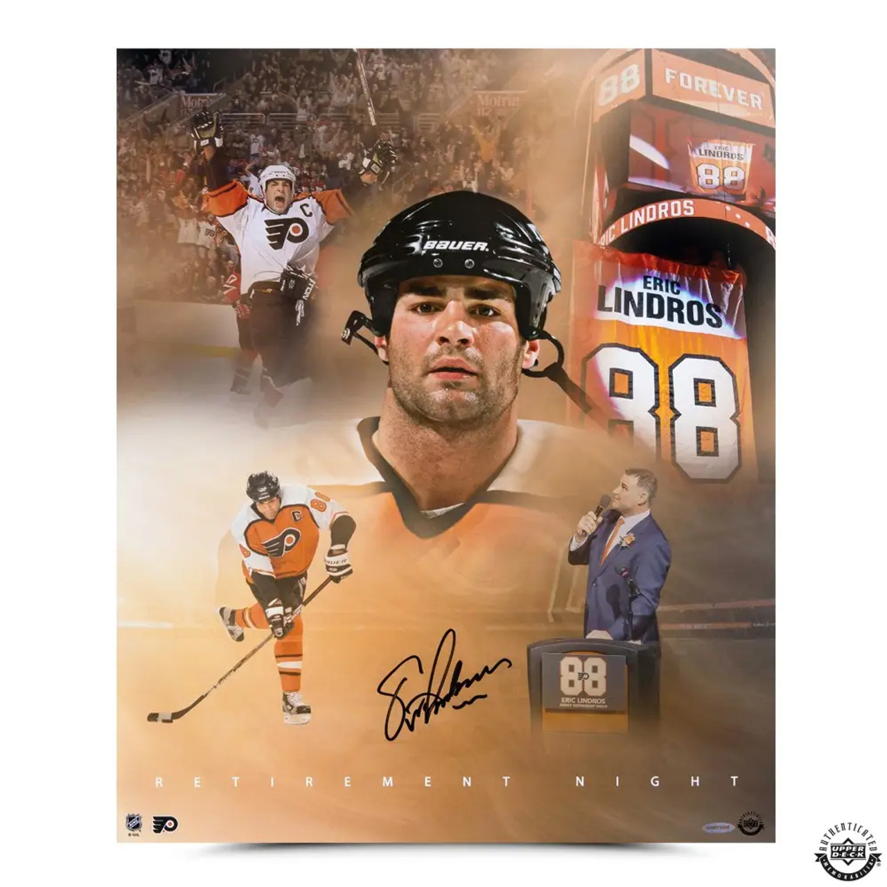 Eric Lindros Signed Flyers Jersey (PSA)