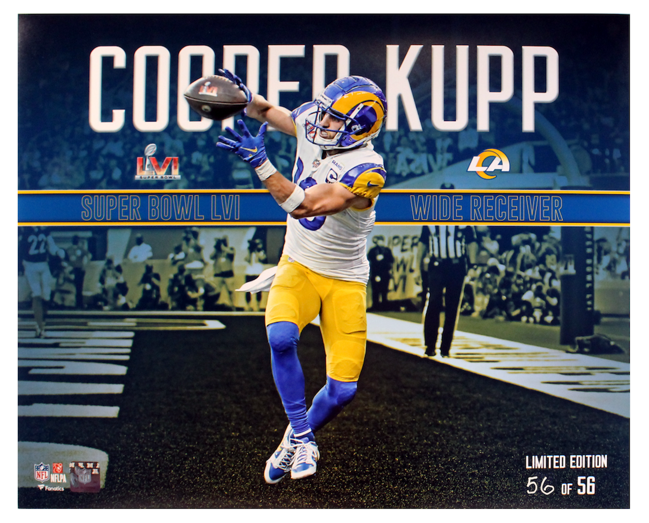 COOPER KUPP Autographed SB LVI Champs L.A. Rams Nike Game Jersey FANATICS  - Game Day Legends