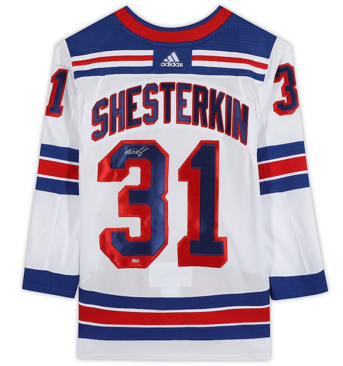 Igor Shesterkin New York Rangers Autographed Blue Jersey With Nhl