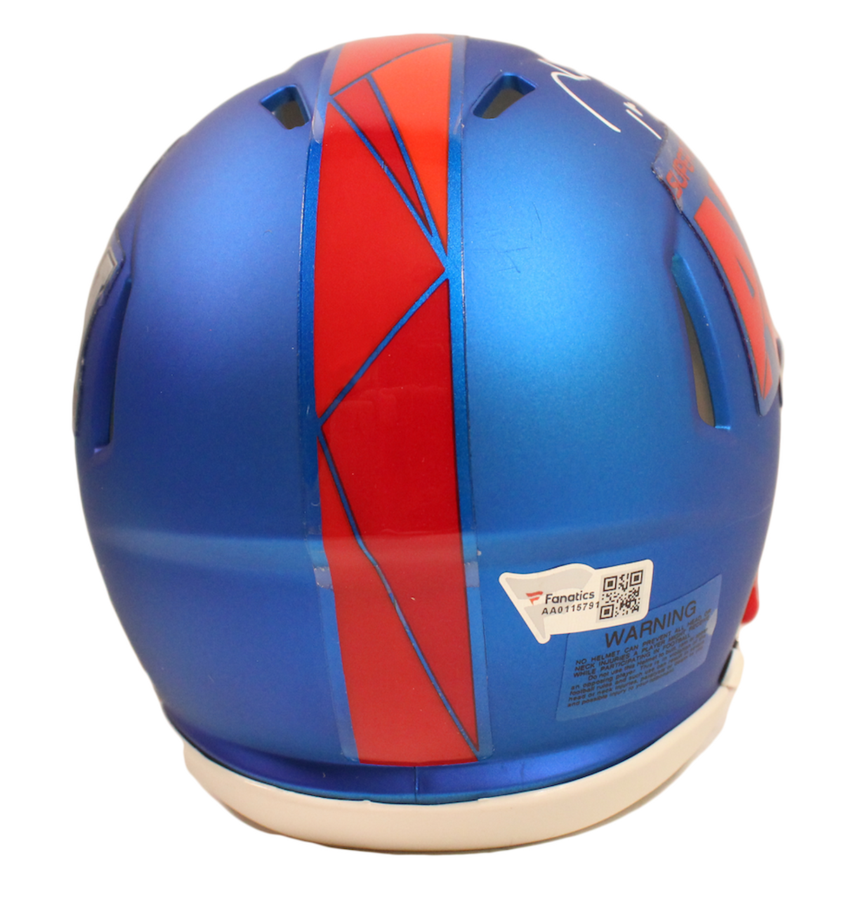 Tom Brady Signed The Patriots Mini Helmet - CharityStars