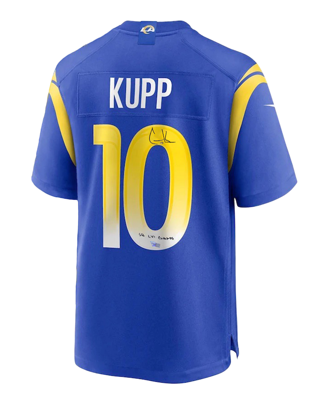 COOPER KUPP Autographed 'SB LVI Champs' L.A. Rams Nike Game Jersey FANATICS  - Game Day Legends