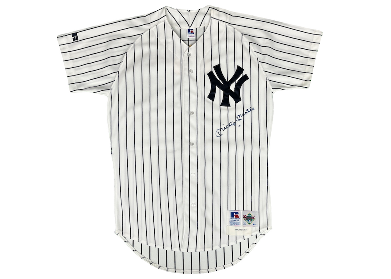 Derek Jeter Autographed Authentic New York Yankees Pinstripe Jersey