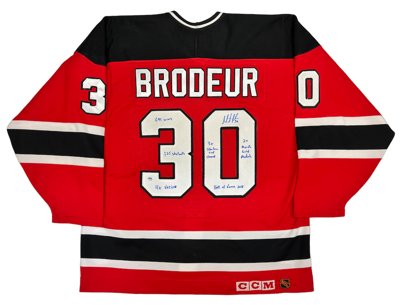 Martin Brodeur New Jersey Devils Fanatics Authentic Autographed