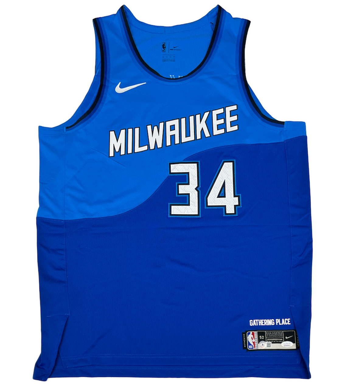 authentic milwaukee nike giannis antetokounmpo blue jersey