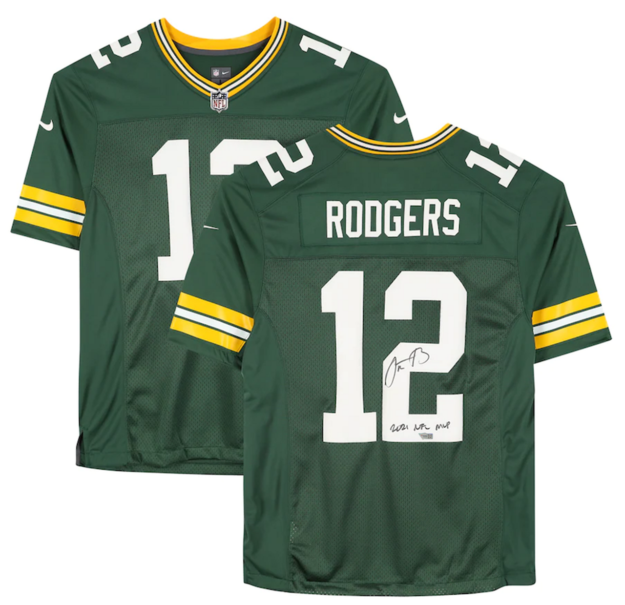 aaron rodgers mvp jersey