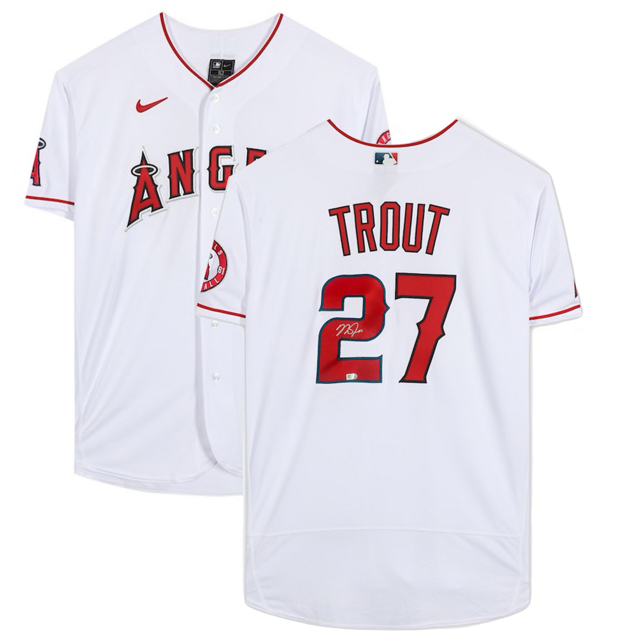 Angels Mike Trout 2021 Little League Classic Gray Road Authentic Jersey