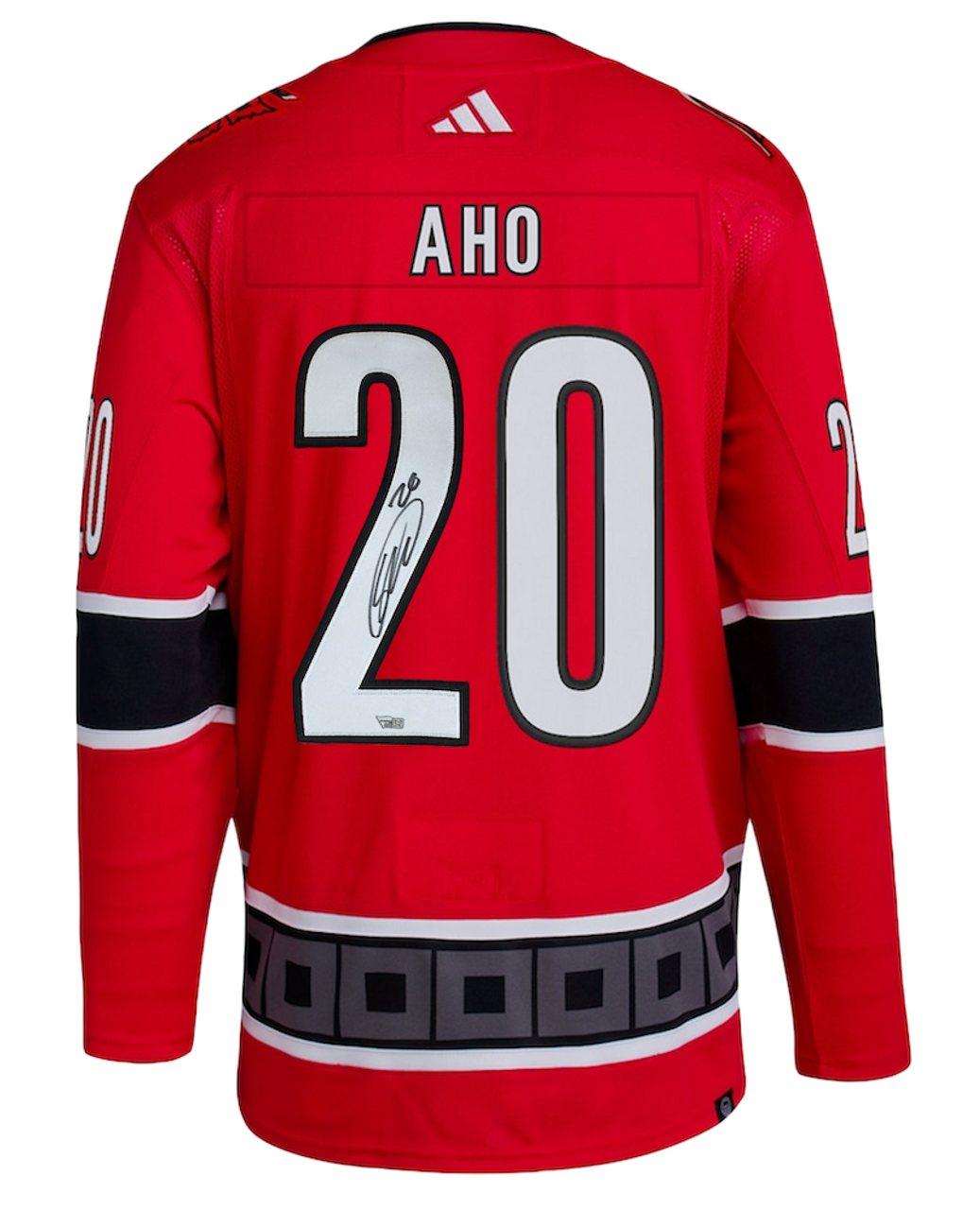 Sebastian Aho Autographed Jersey - Adidas