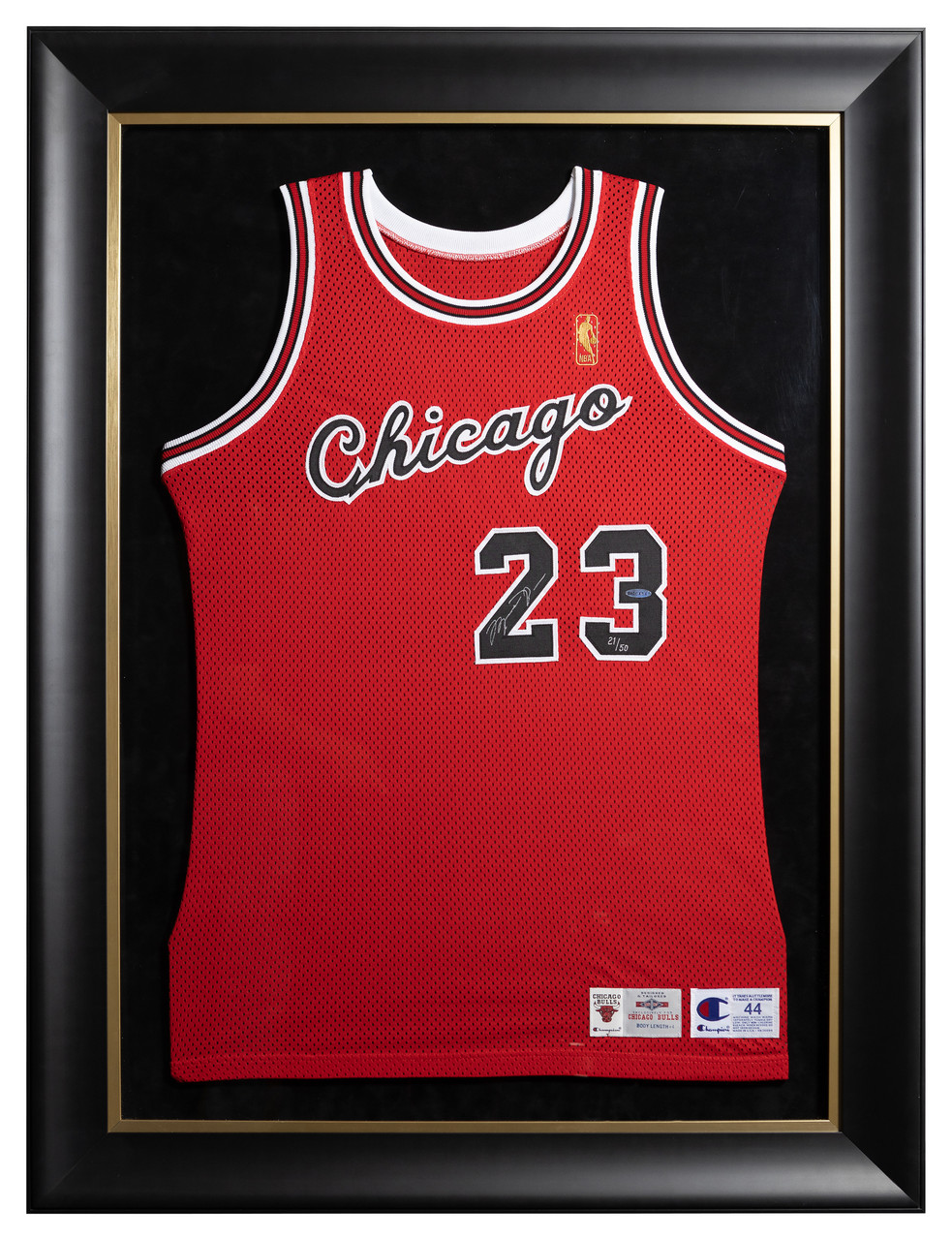 MICHAEL JORDAN Autographed Bulls Original Champion Rookie Jersey