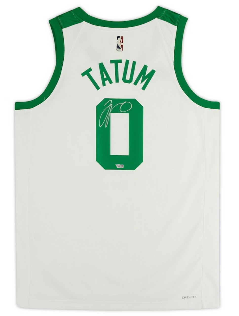 Men 0 Jayson Tatum Jersey Green Boston Celtics Jersey Authentic Player