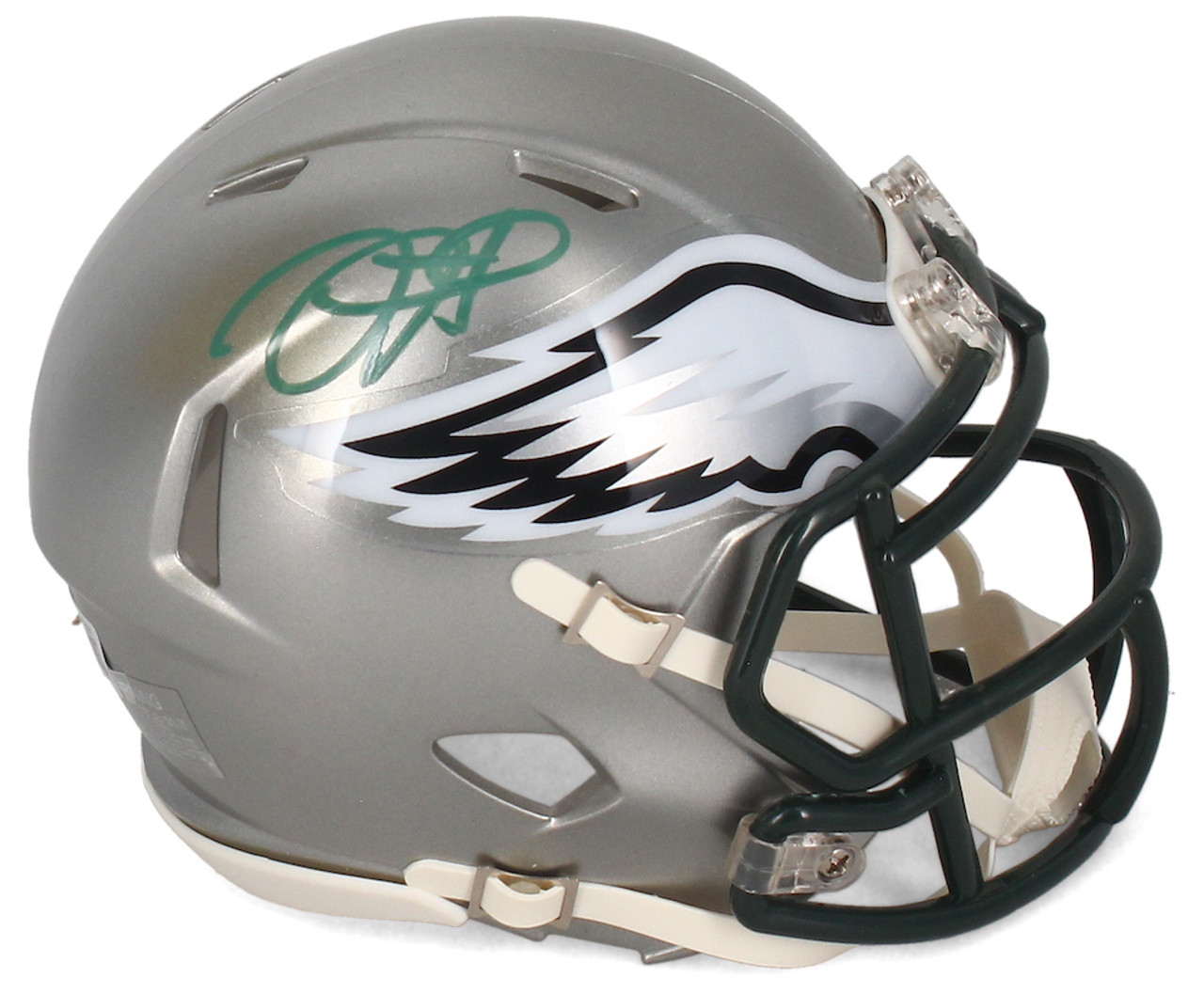 JALEN HURTS Autographed Philadelphia Eagles Mini Speed Helmet FANATICS -  Game Day Legends