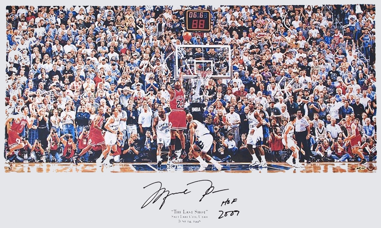 MICHAEL JORDAN Autographed 