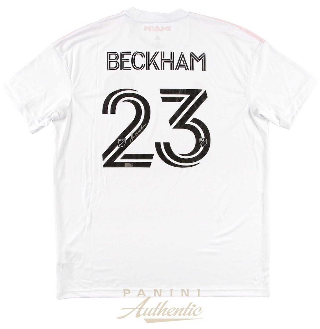 DAVID BECKHAM Autographed Inter Miami CF Adidas 2021 White Jersey PANINI -  Game Day Legends