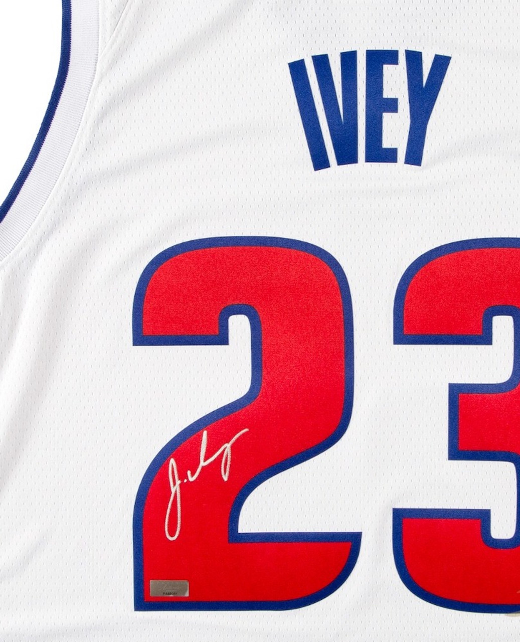 JADEN IVEY Autographed Detroit Pistons White Nike Swingman Jersey PANINI -  Game Day Legends