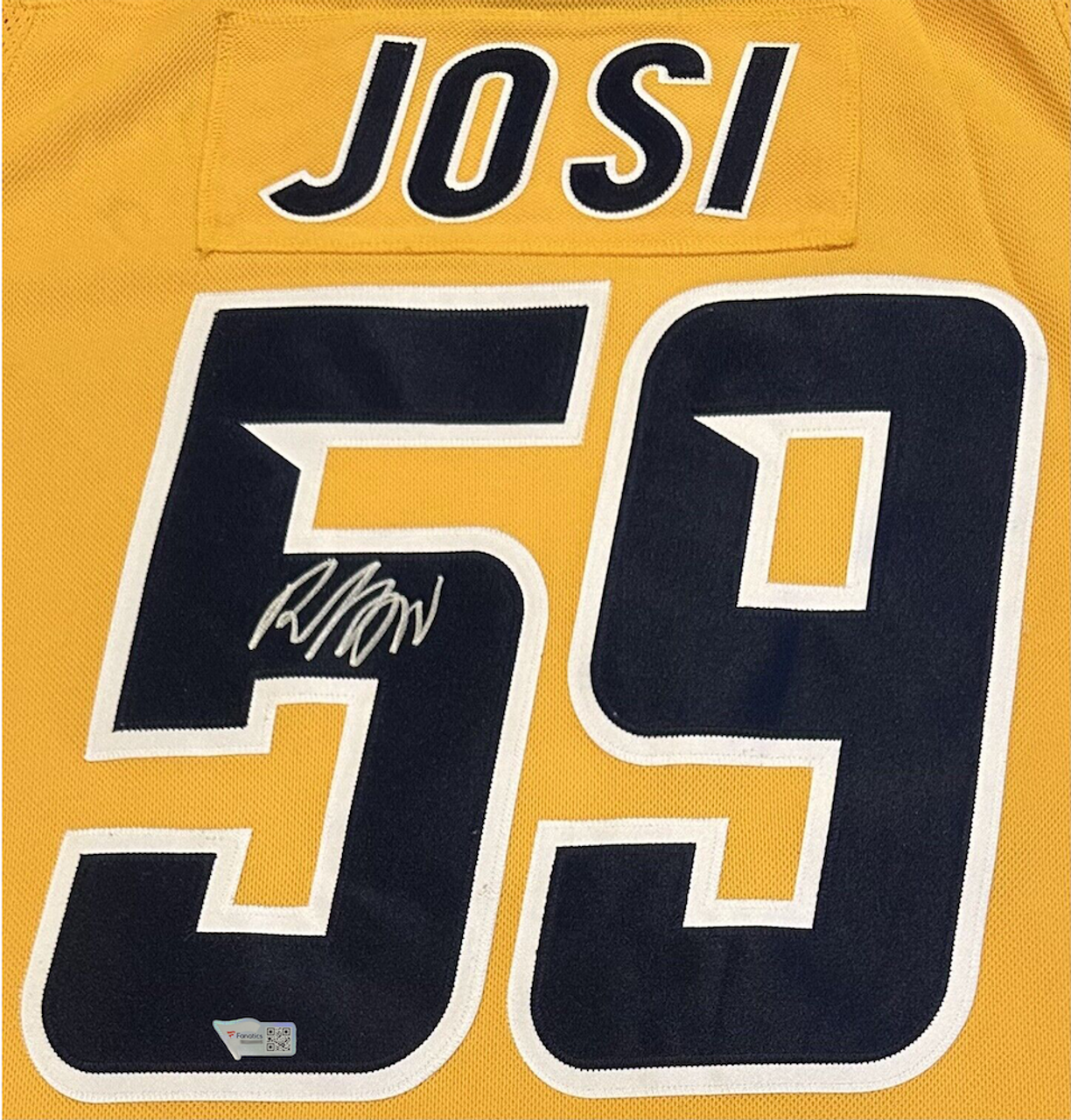 Roman Josi Nashville Predators Fanatics Authentic Autographed White Adidas  Authentic Jersey