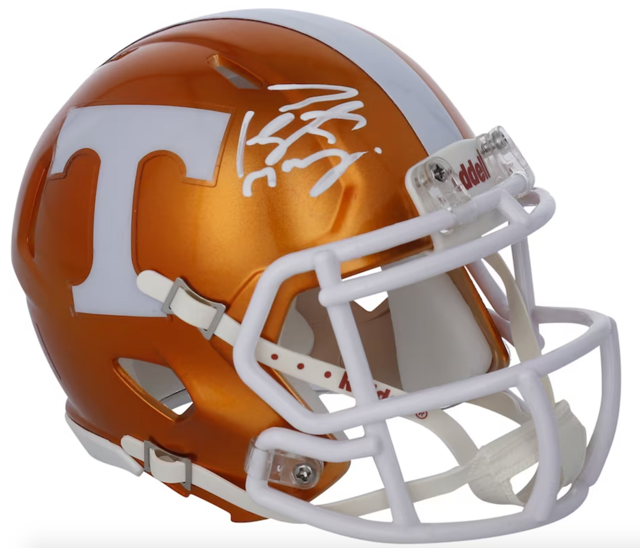 PEYTON MANNING Autographed Tennessee Volunteers Flash Mini Speed Helmet  FANATICS - Game Day Legends