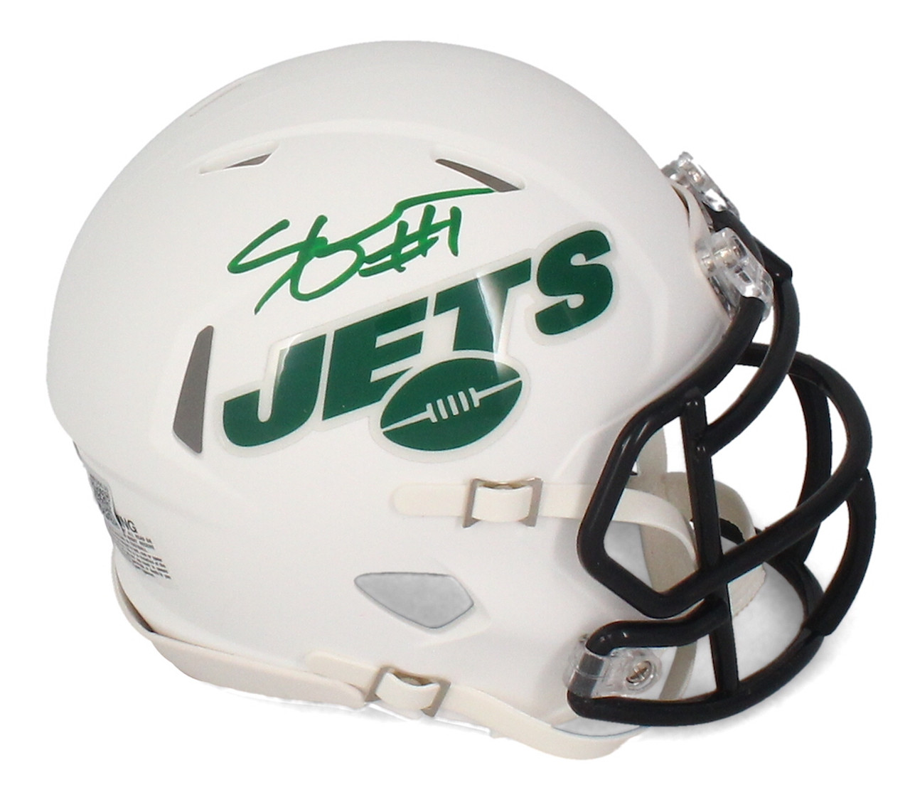 Ahmad 'Sauce' Gardner Autographed Jets White Matte Speed Mini Helmet  Beckett - Game Day Legends