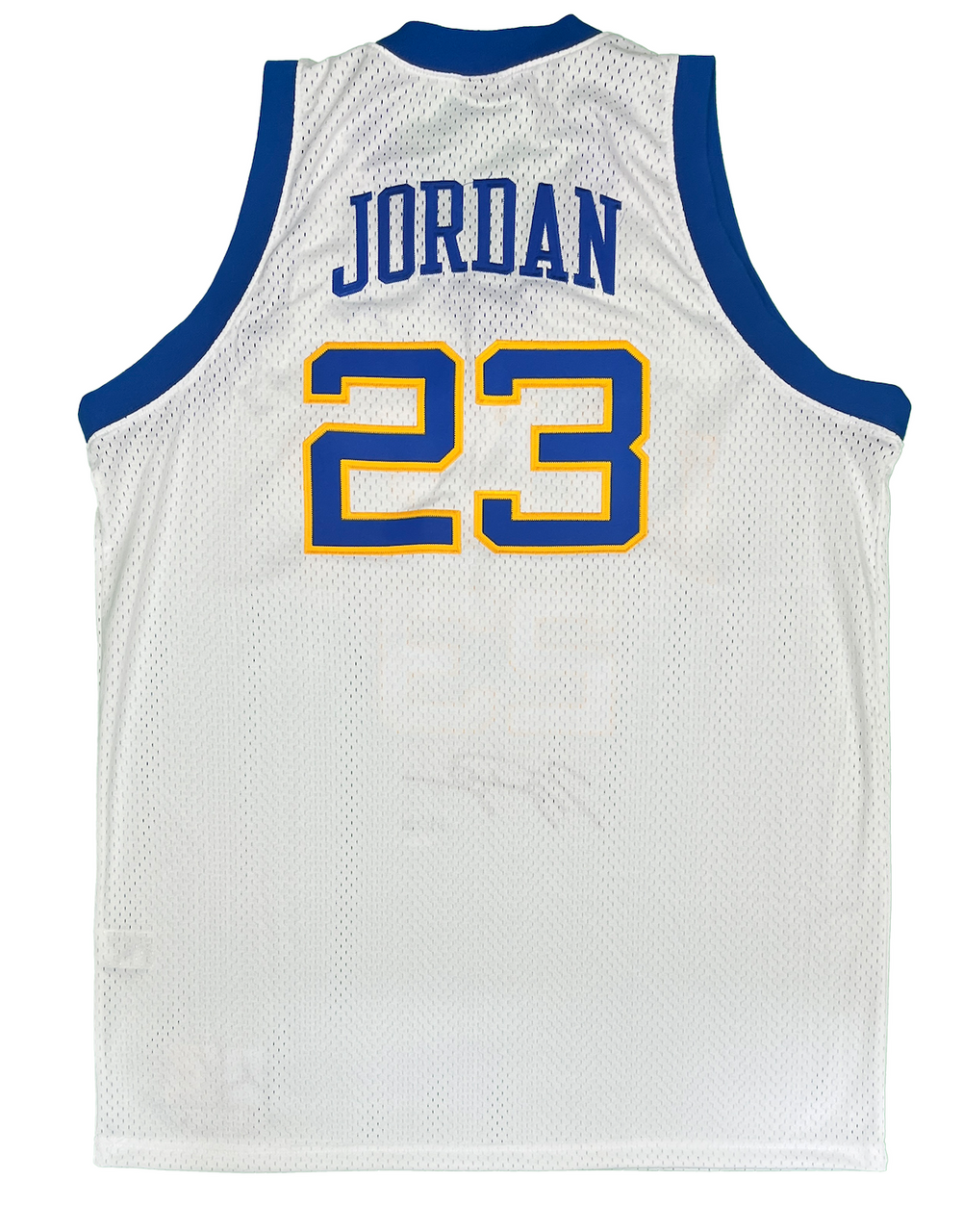 Michael Jordan Autographed High School Jersey – Gold & Silver Pawn