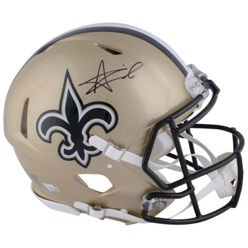 ALVIN KAMARA Autographed New Orleans Saints Speed Authentic Helmet FANATICS