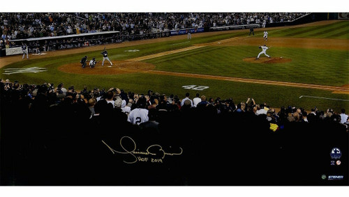 Mariano Rivera Signed New York Yankees 16x20 Pitch Photo Last To Wear Insc  JSA