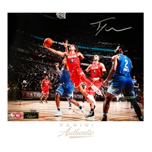 TRAE YOUNG Autographed Atlanta Hawks "1st All Star" 16" x 20" Photo PANINI LE 111