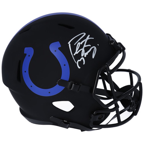 PEYTON MANNING Autographed Indianapolis Colts Eclipse Full Size Helmet FANATICS