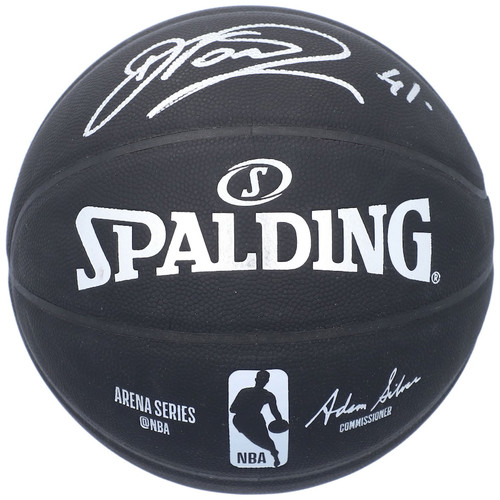 dirk nowitzki signed basketball