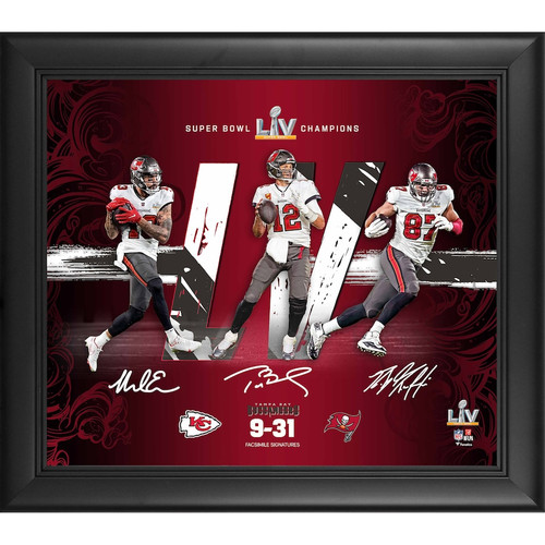 TAMPA BAY BUCCANEERS Super Bowl LV Champions 10 x 13 Team Plaque - Game  Day Legends