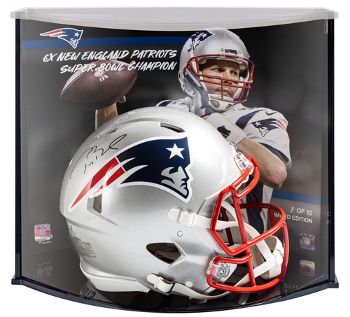 Tom Brady New England Patriots Autographed Proline Speed Helmet w