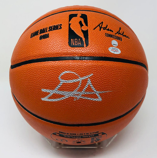 DEANDRE AYTON Phoenix Suns Autographed Game Ball Series Basketball STEINER