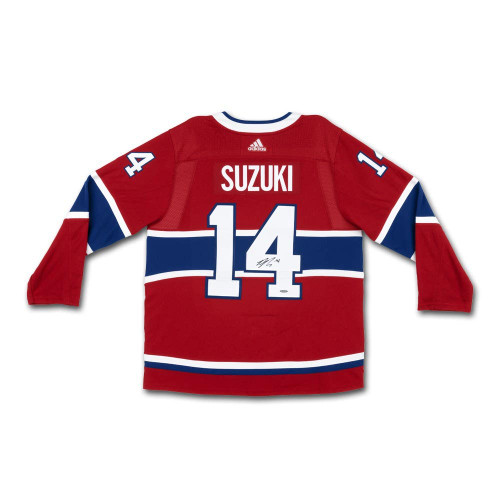 NICK SUZUKI MONTREAL CANADIENS 2021 STANLEY CUP FINAL FANATICS HOCKEY JERSEY