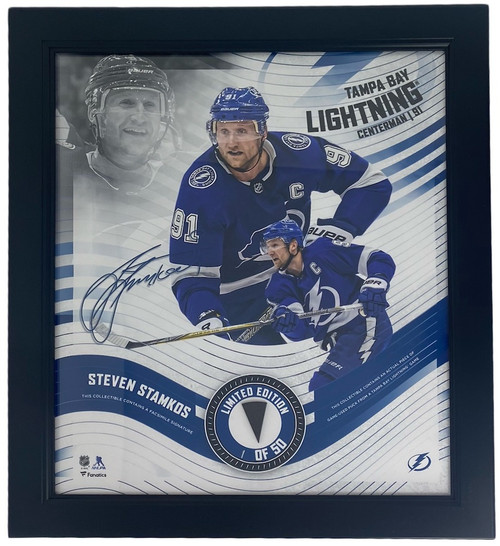 Steven Stamkos Tampa Bay Lightning Autographed Fanatics Authentic