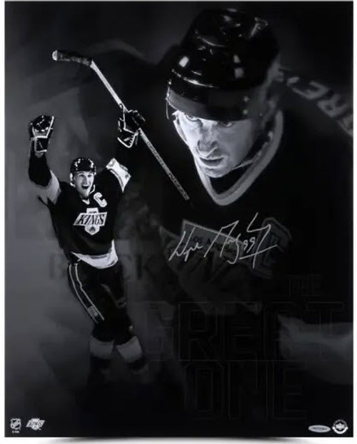 Los Angeles Kings Wayne Gretzky Official White CCM Premier Adult