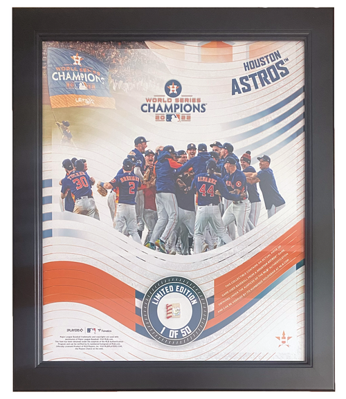 Framed Houston Astros Fanatics Authentic 2022 World Series