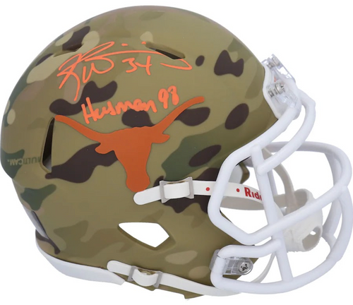 Ricky Williams Autographed "Heisman 98" Texas Longhorns Mini Helmet Fanatics