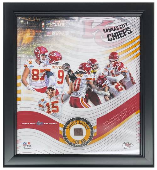 Kansas City Chiefs Framed 15 x 17 Super Bowl LVII Champions