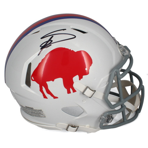 Stefon Diggs Autographed Buffalo Bills 2021 F/S Speed Helmet