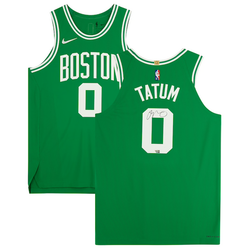 Buy Jayson Tatum Boston Celtics Signed Nike Green Swingman Jersey